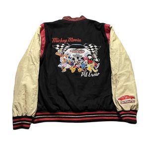 Daytona 500 Mickey and Friends Leather Jacket